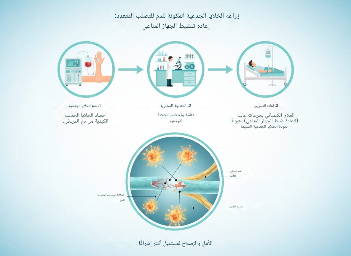 HSCT لعلاج التصلب اللويحي